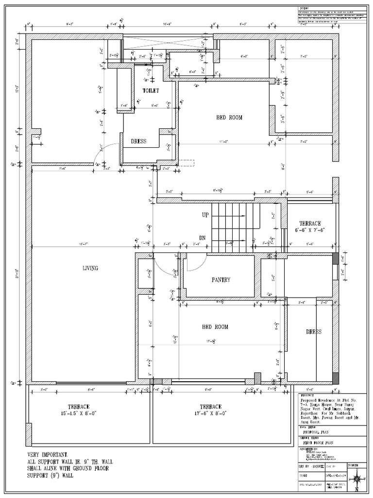 First Floor Working | PDF