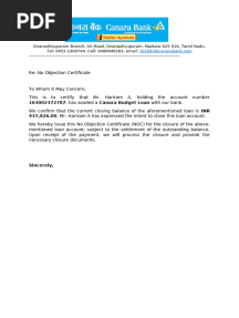 Canara Noc