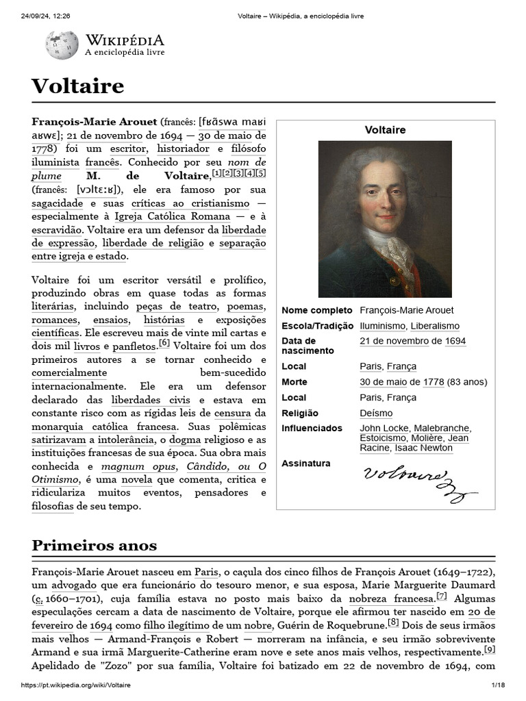 Voltaire | PDF