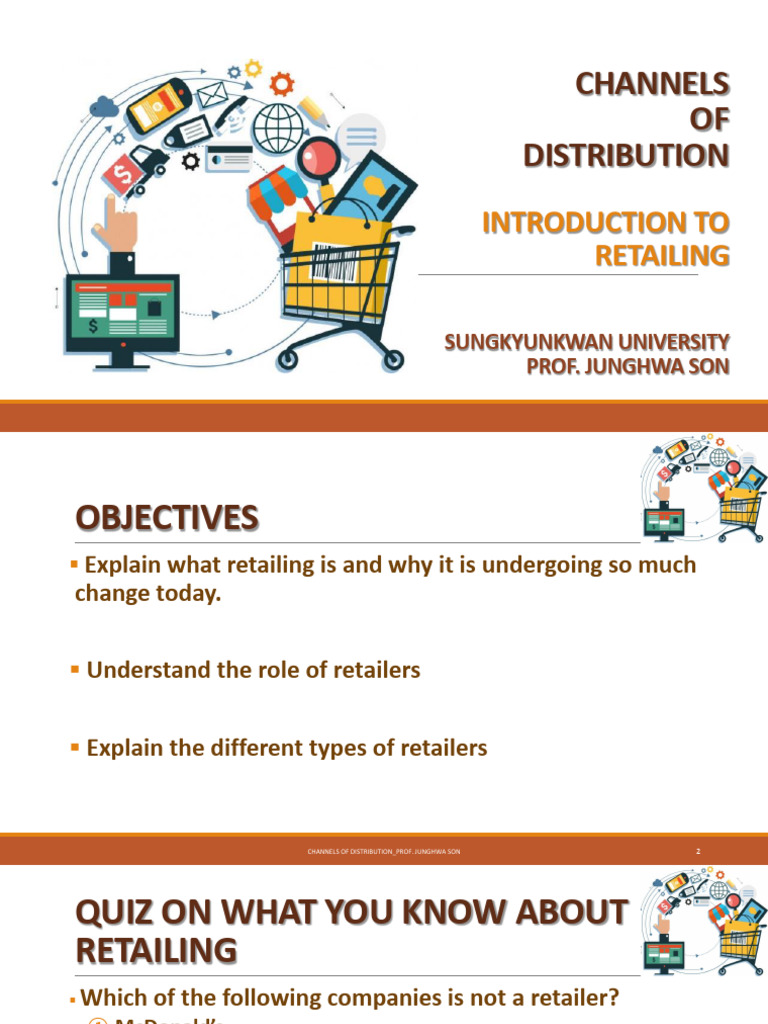 W2 - Introduction To Retailing | PDF | Retail | Supermarket