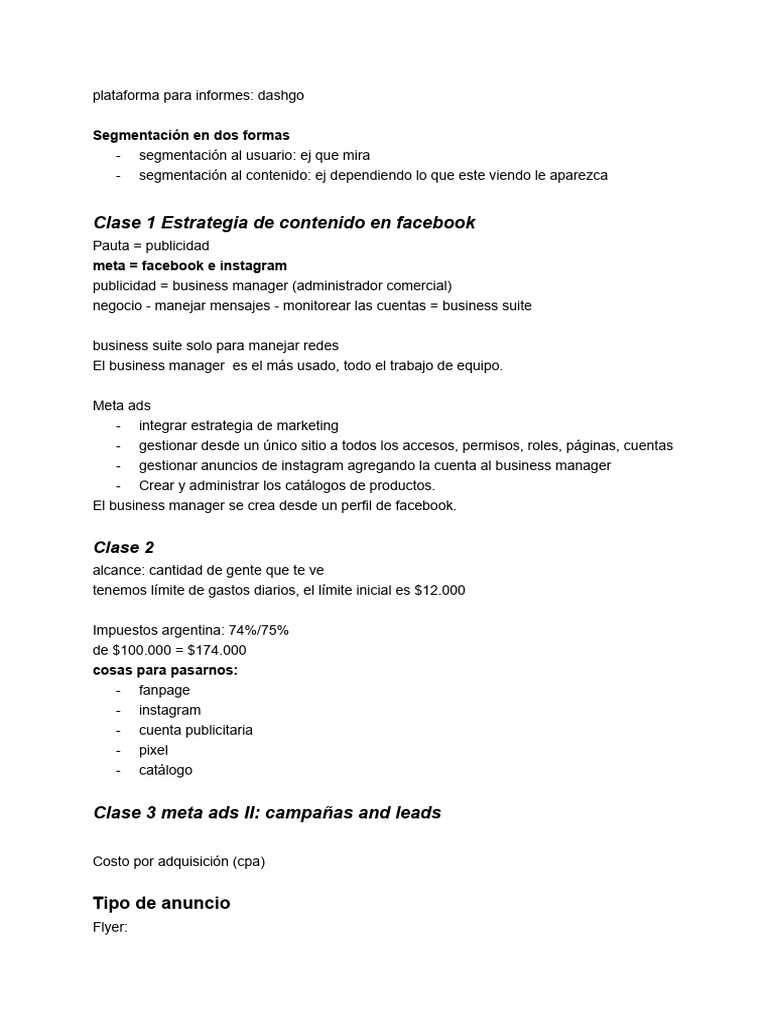 Estrategias de Publicidad en Meta y Google | PDF | Publicidad | Facebook