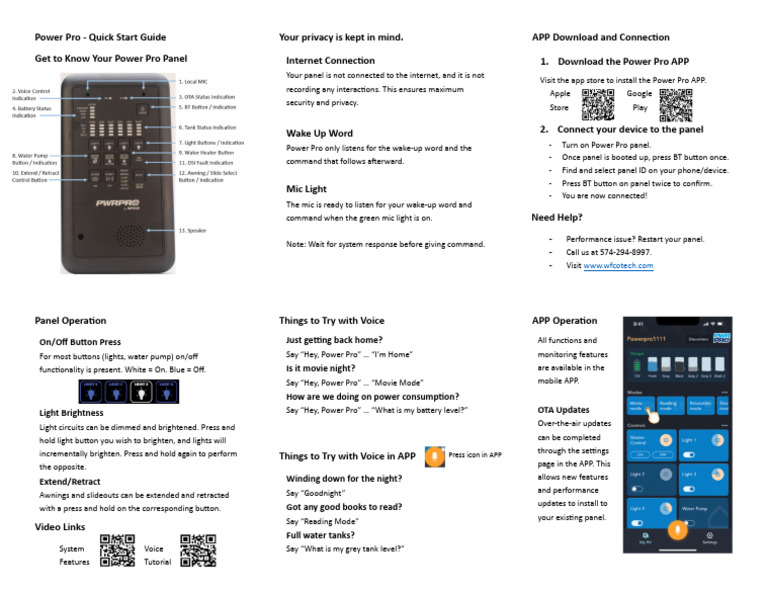 Power Pro Quick Start Guide | PDF | Consumer Electronics | Smart Devices