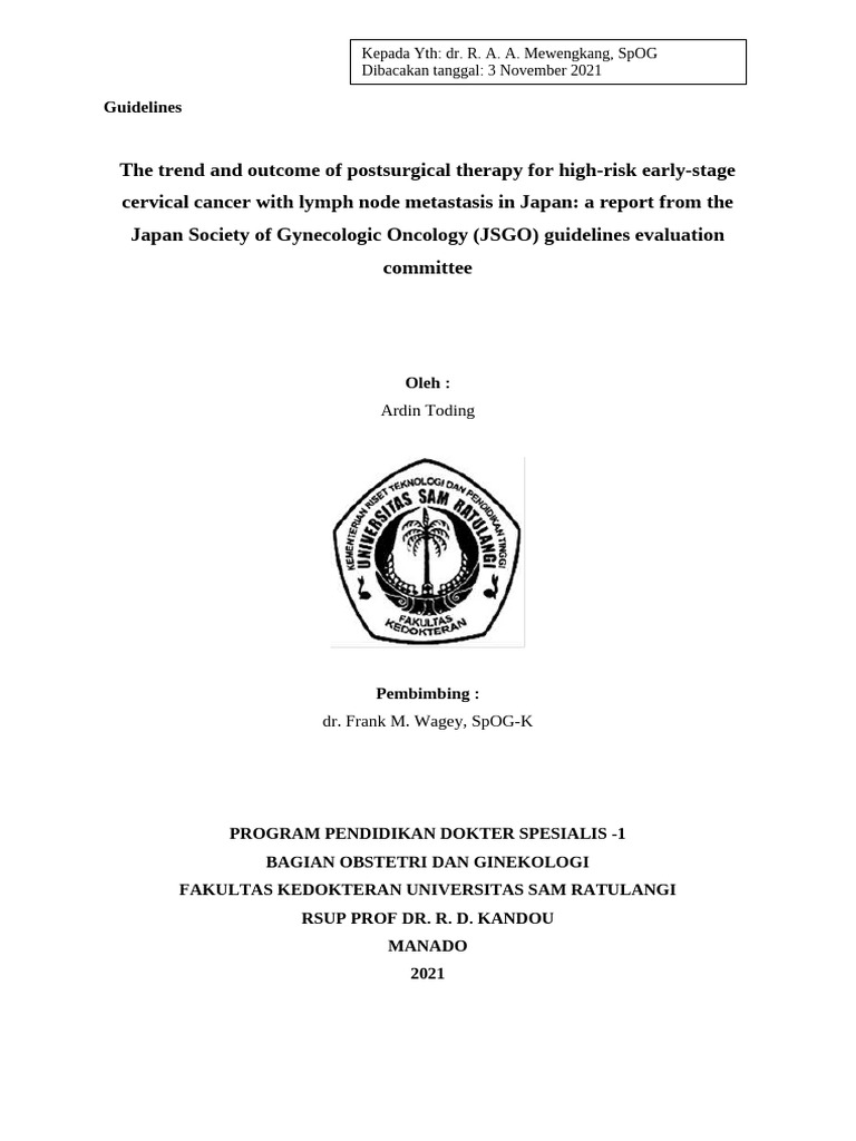 Ilmiah - Guideline - S5 - 211103 - Laporan Dari Komite Evaluasi Japan ...