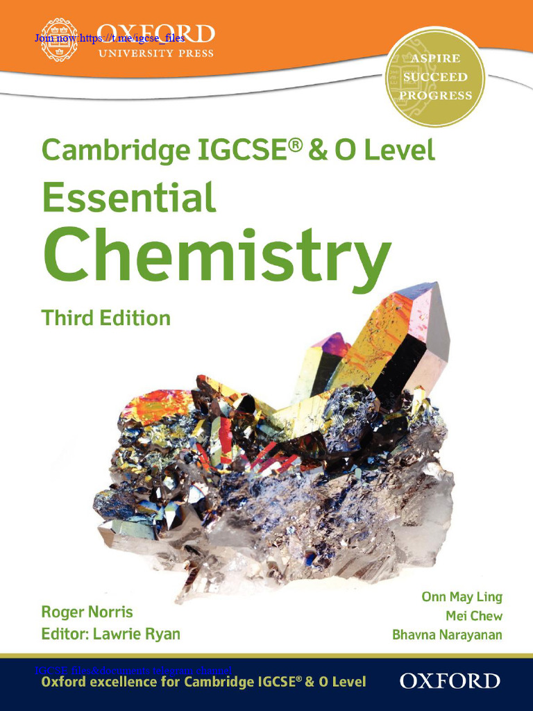 Cambridge Igcse Ol Essential Chemistry 3rd Ed (Oxford) | PDF