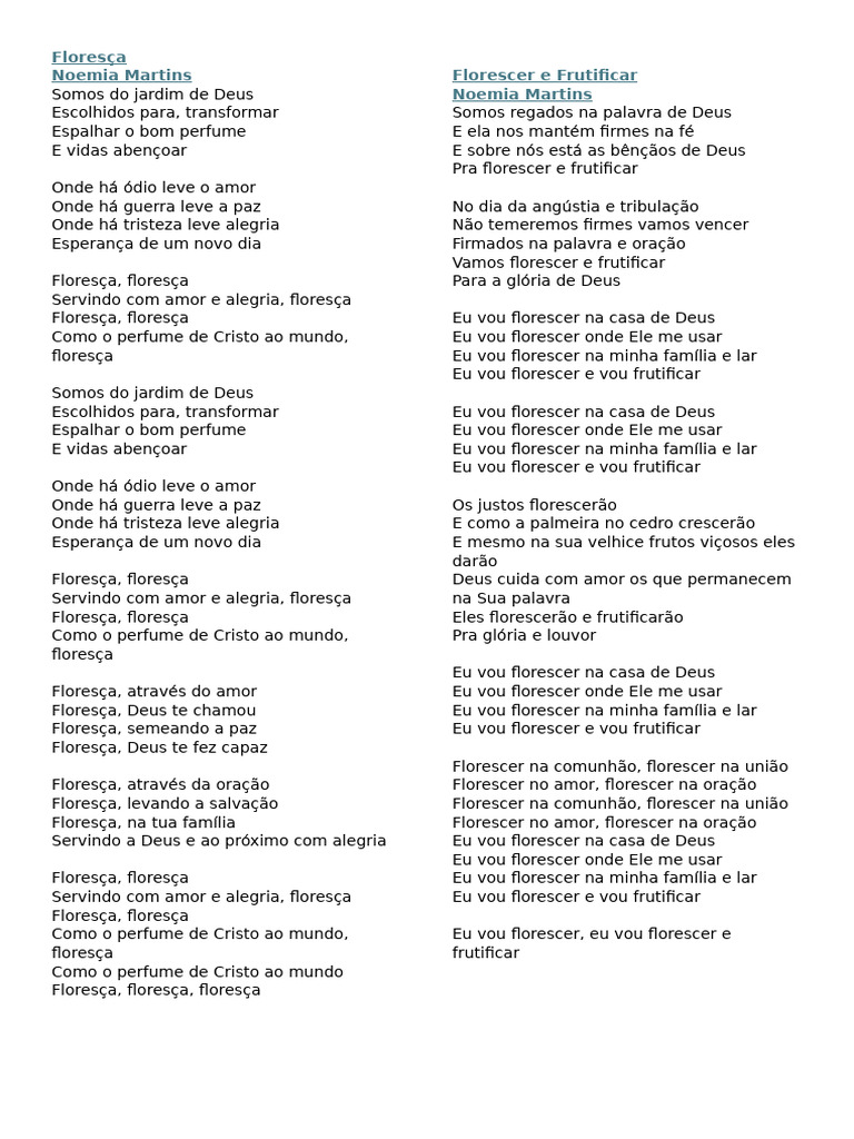 Floresça | PDF