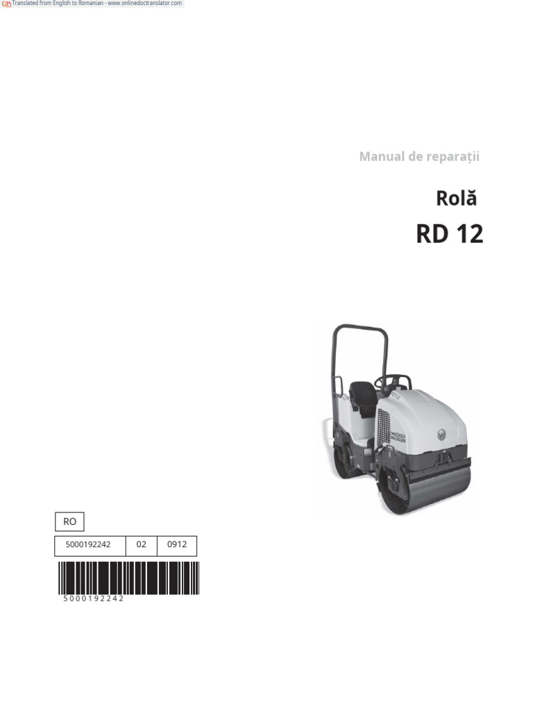 RD12 Repairs Manual - en | PDF