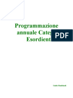 Proposta Programmazione Esordienti