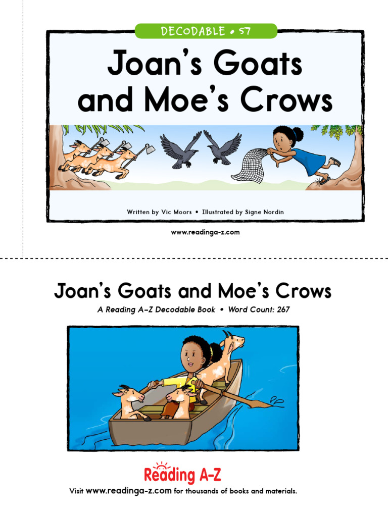 Joan's Goats and Moe's Crows Book | PDF | Language Families | Languages