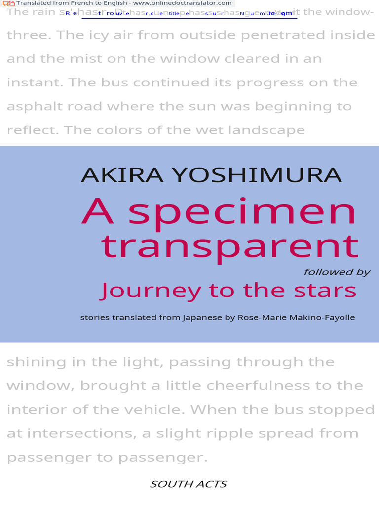 UN Specimen Transparent PDF - Fr.en | PDF