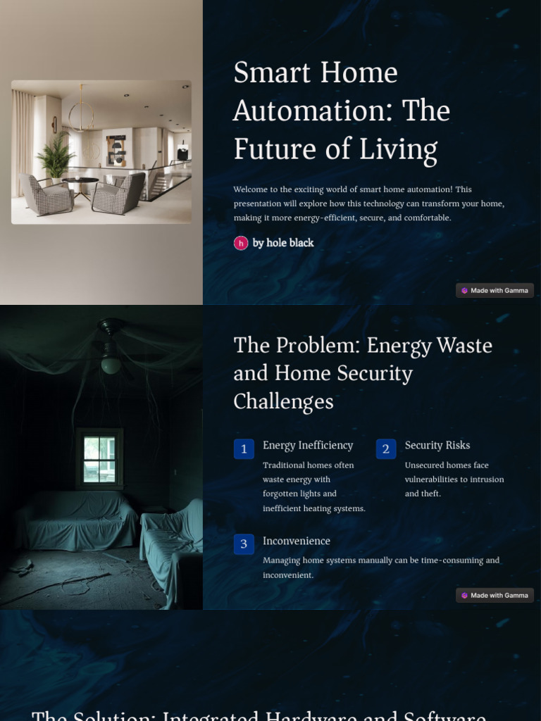 Smart Home Automation The Future of Living | PDF
