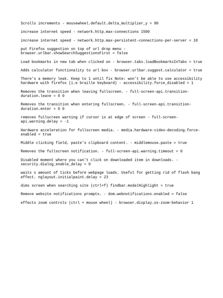 Aboutconfig commands pdf