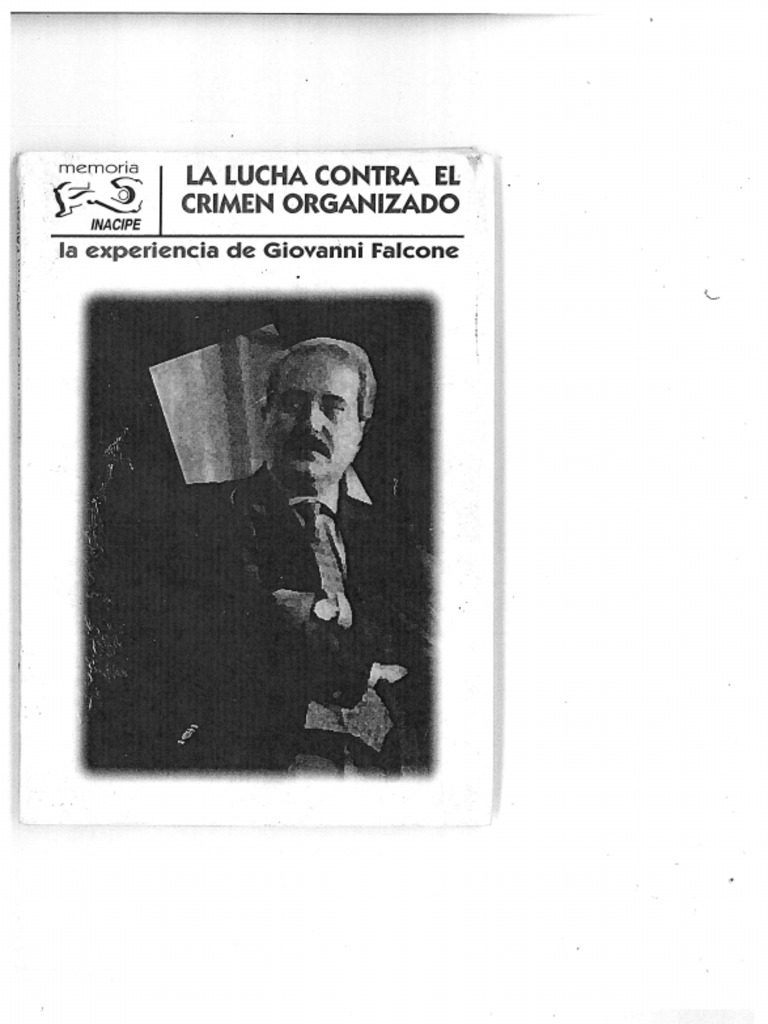 La Lucha Contra El Crimen Organizado Geovanni Falcone | PDF