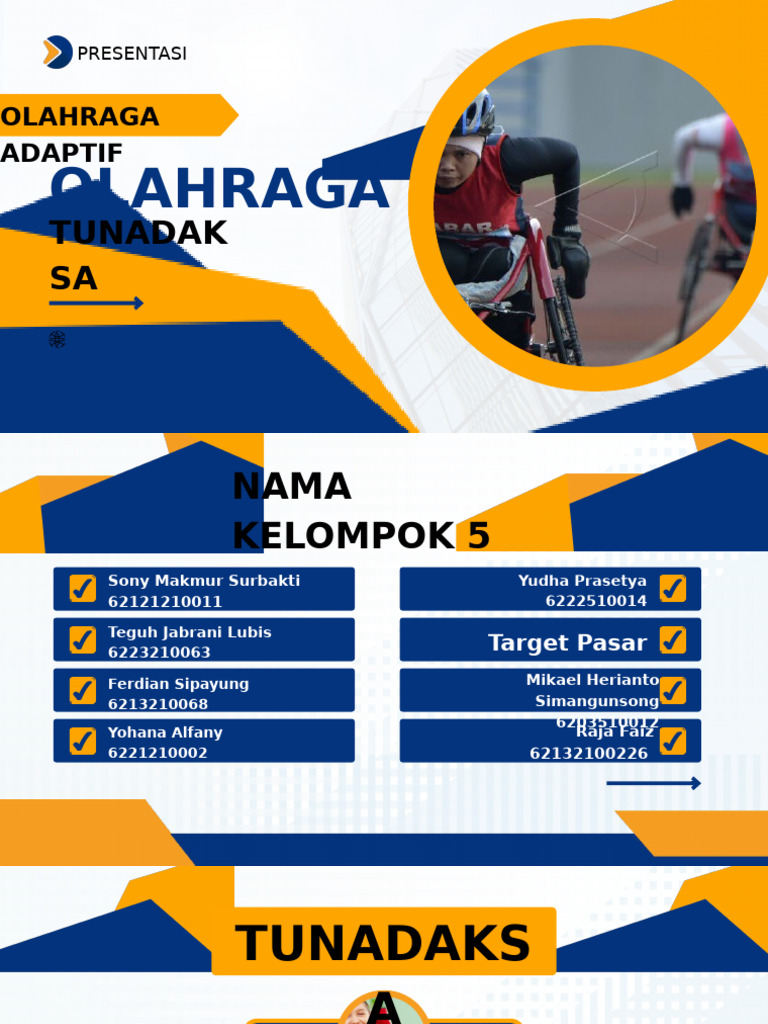 Kelompok Olahraga Adaptif | PDF