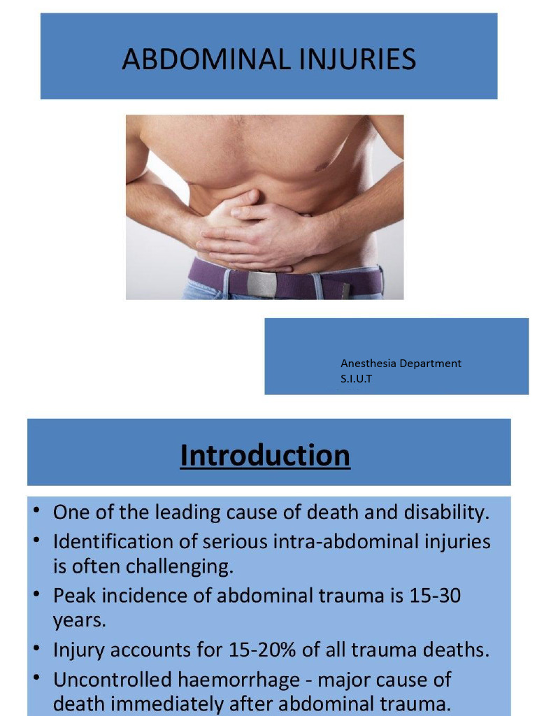 Abdominal Injuries | PDF