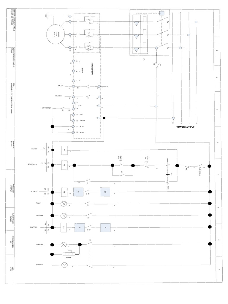 Changate P3 Soft Starter Wiring Diagram | PDF | Relay | Equipment