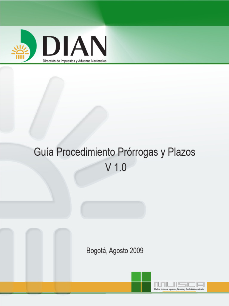Guia Prorrogas 24agost | PDF