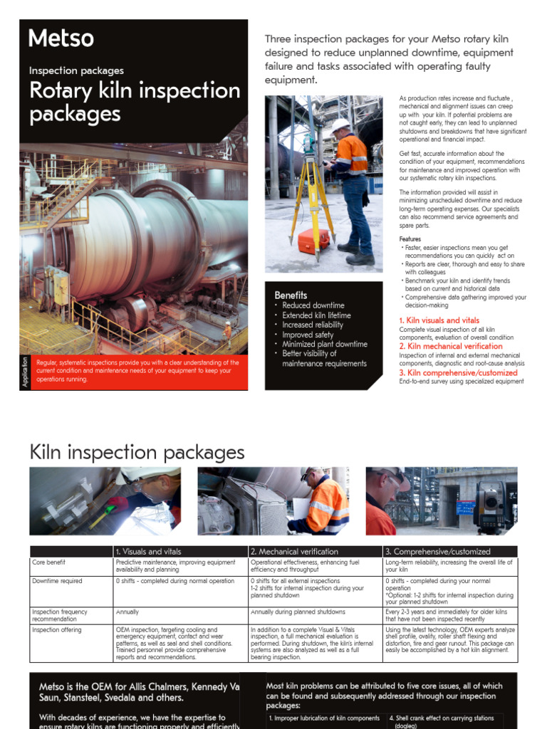 Brochure Rotary Kiln Inspection 4425 en | PDF