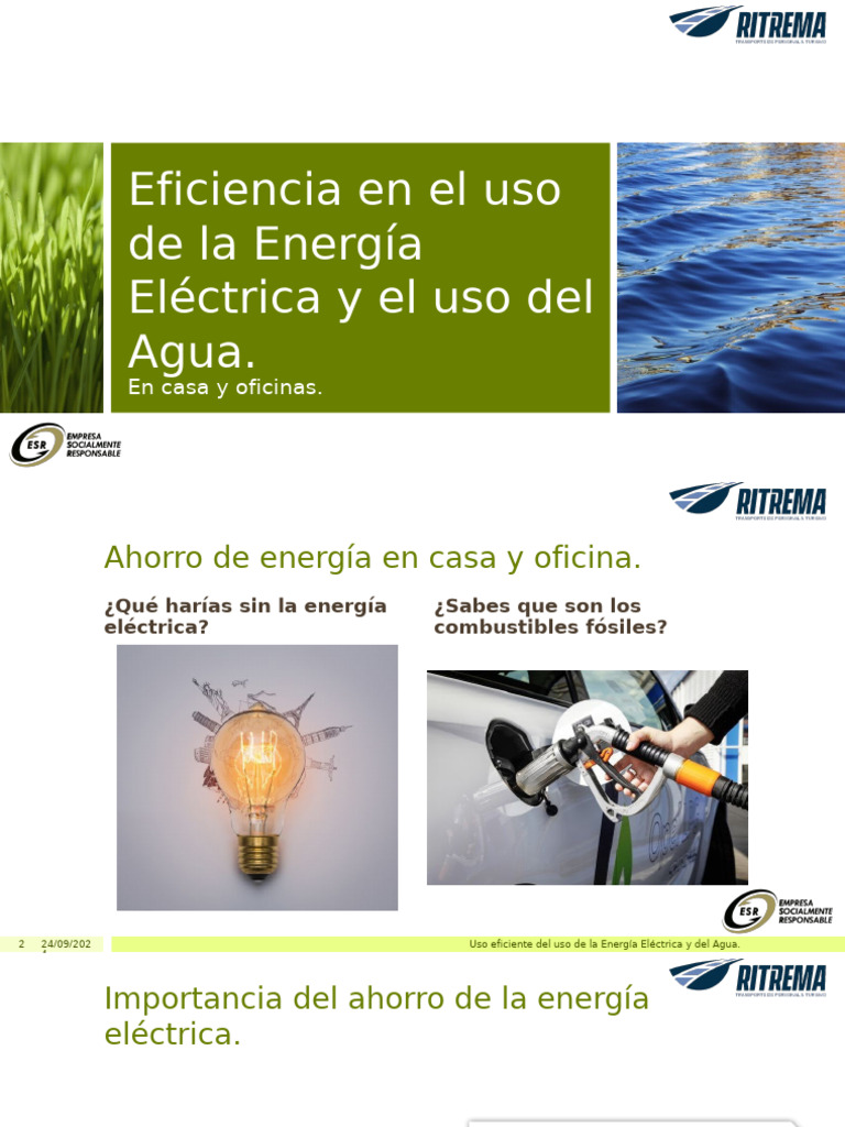 Eficiencia en El Uso de La Energía Eléctrica | PDF