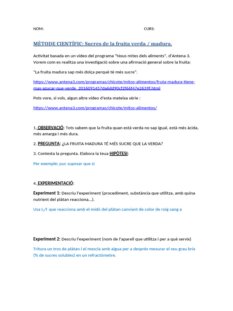 Actividad 4 - Sol | PDF | Salud y bienestar