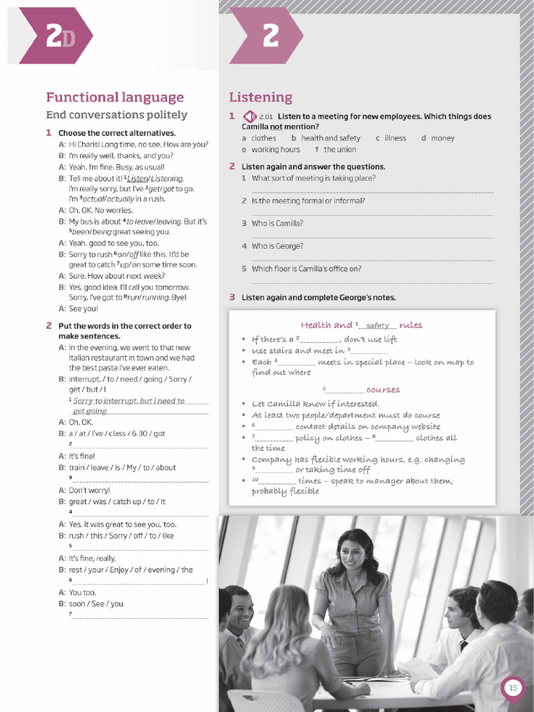 Roadmap B1 Workbook Key 15 Pdf