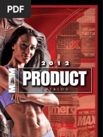 Download 2012 Max Muscle Sports Nutrition Product Guide by Rich Carr SN77268412 doc pdf