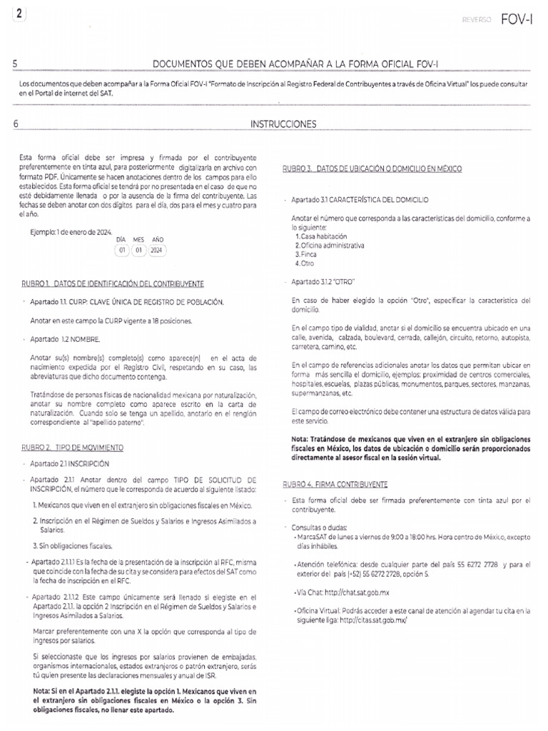 Forma Oficial | PDF
