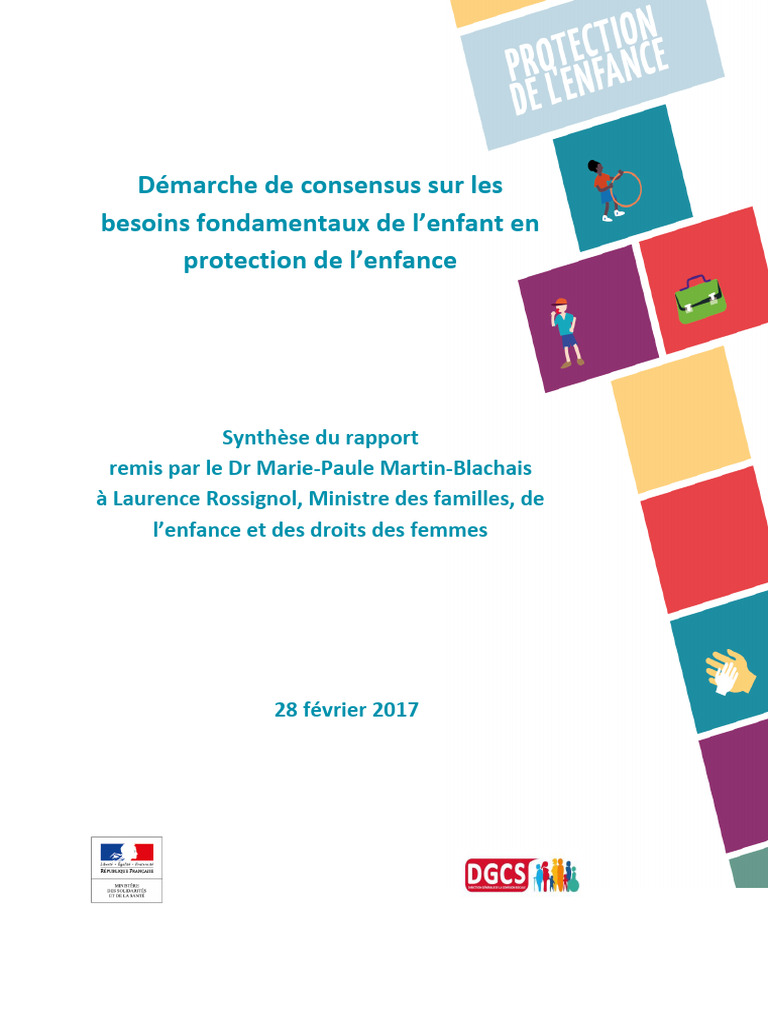 Rapport Besoins Fondamentaux de l’Enfant | PDF