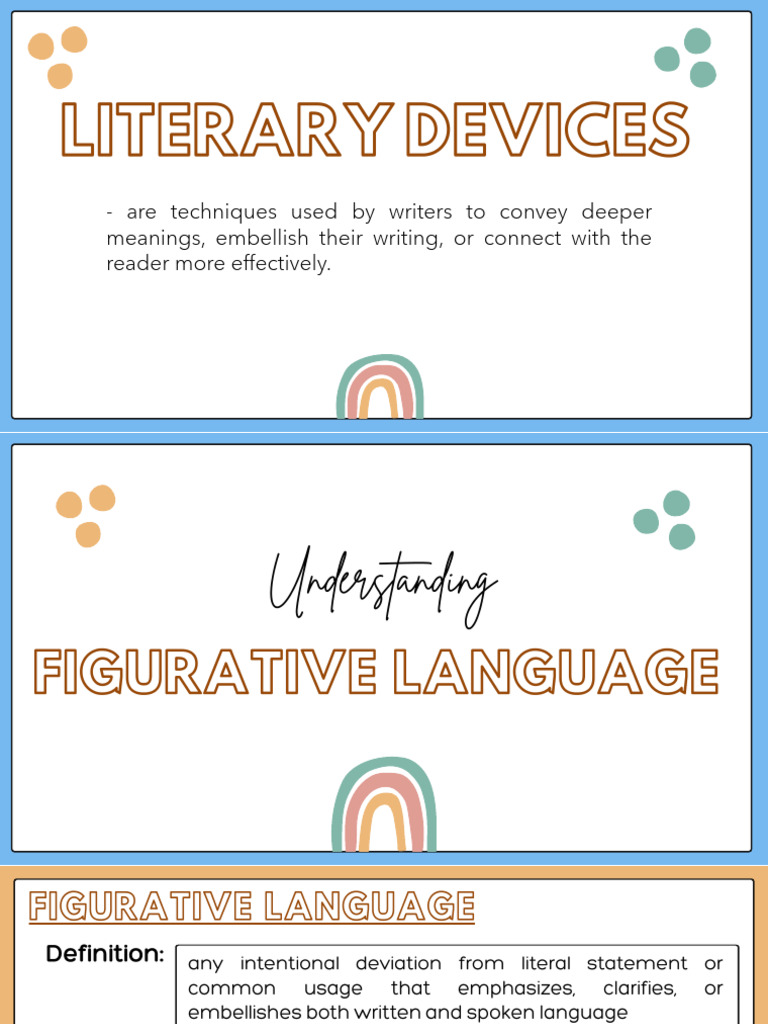 Idiomatic Expressions & Literary Techniques | PDF
