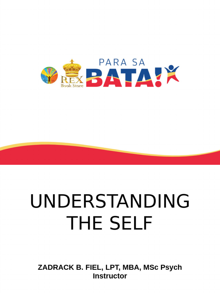 Understanding the self chapter 1 pdf