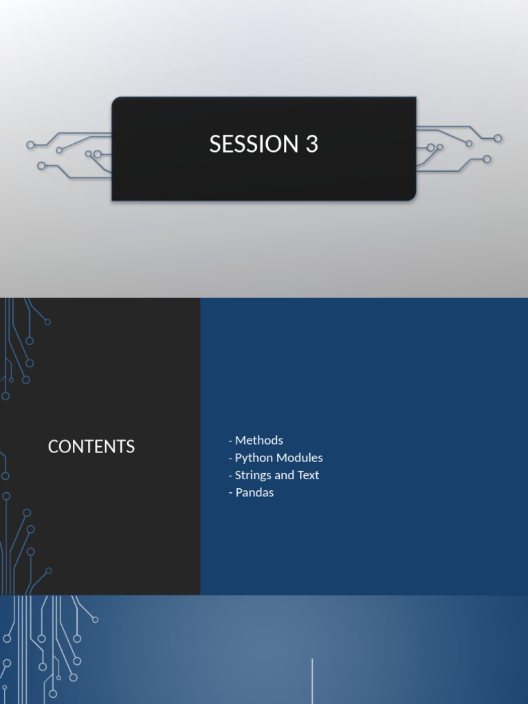 Session 3 | PDF