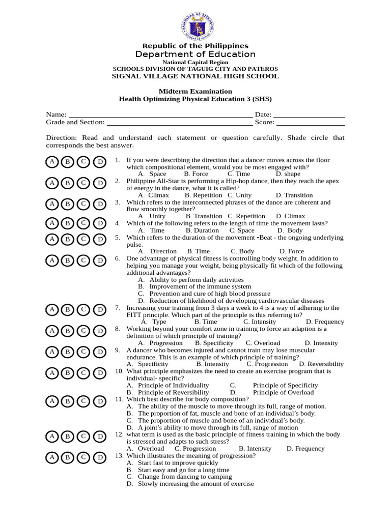 Long Test | PDF