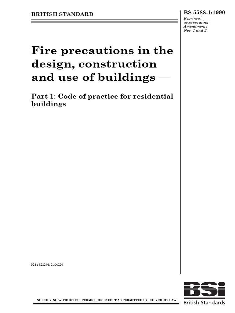 5588 Part 1 - Residential Buildings | PDF