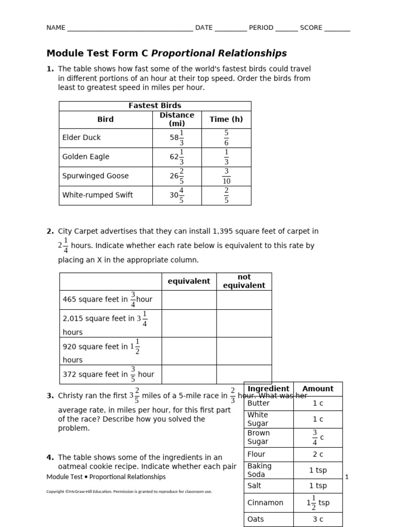 NA Course+2 Module+1 Form+C SE | PDF
