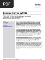 Currency Analysis Eurusd - 