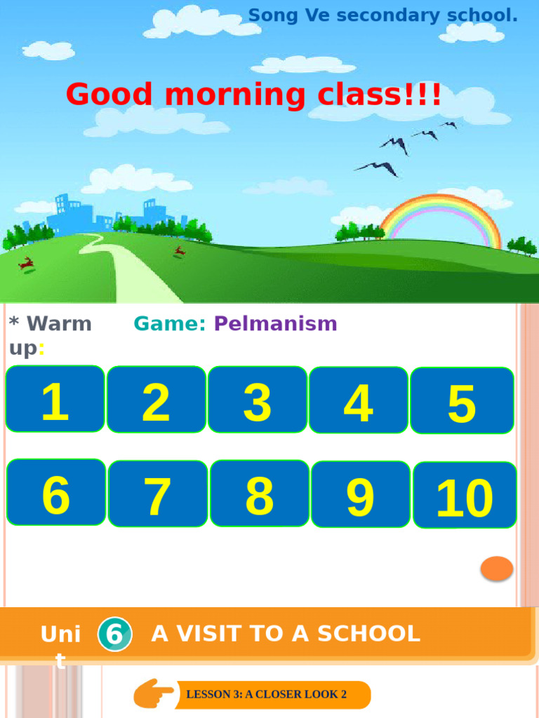 Good Morning Class!!! | PDF