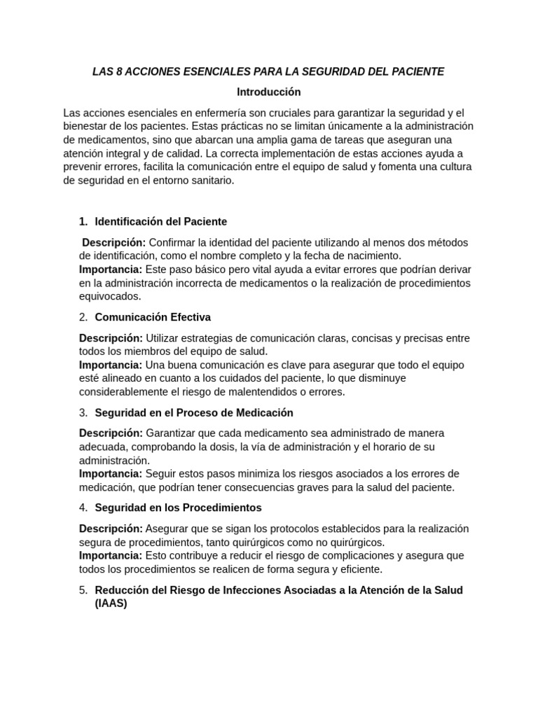 las-8-acciones-esenciales-para-la-seguridad-del-paciente-pdf