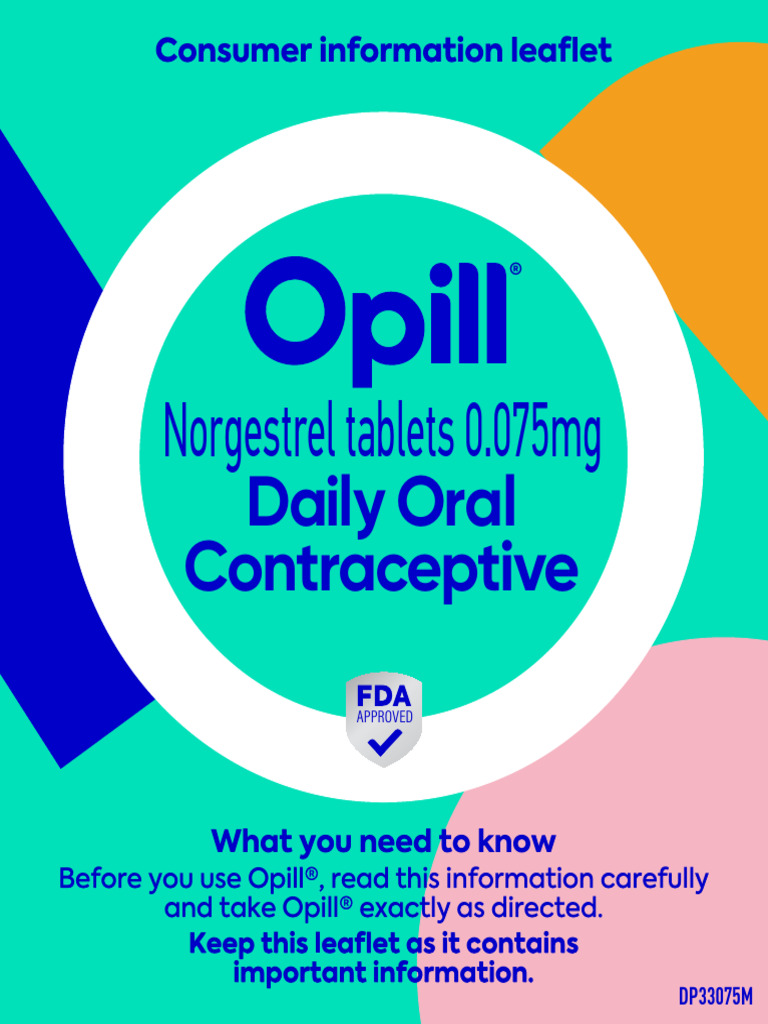 Opill CIL | PDF