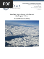 Alaska BEAD Initial Proposal Volume 1 - Instate Challenge Summary