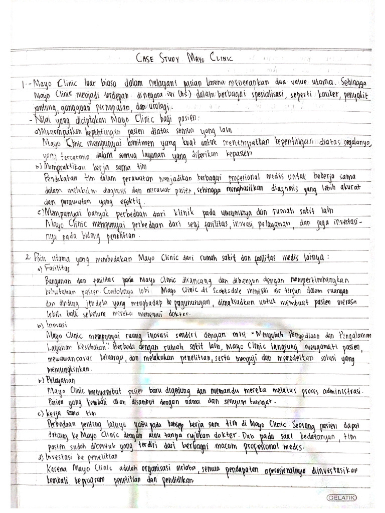 261 - DEVI - Case Study Mayo Dan Clinic & Salesforce | PDF