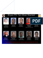 BPD Ten Most Wanted (Jan. 2012)