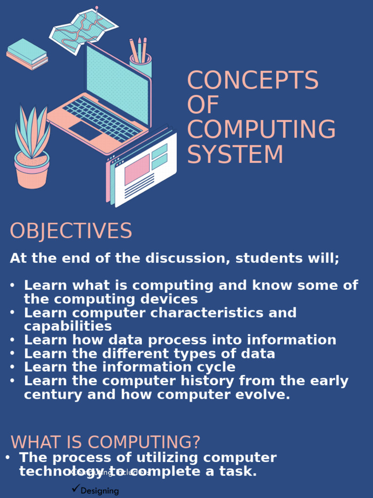 02 Concepts of Computing System | PDF