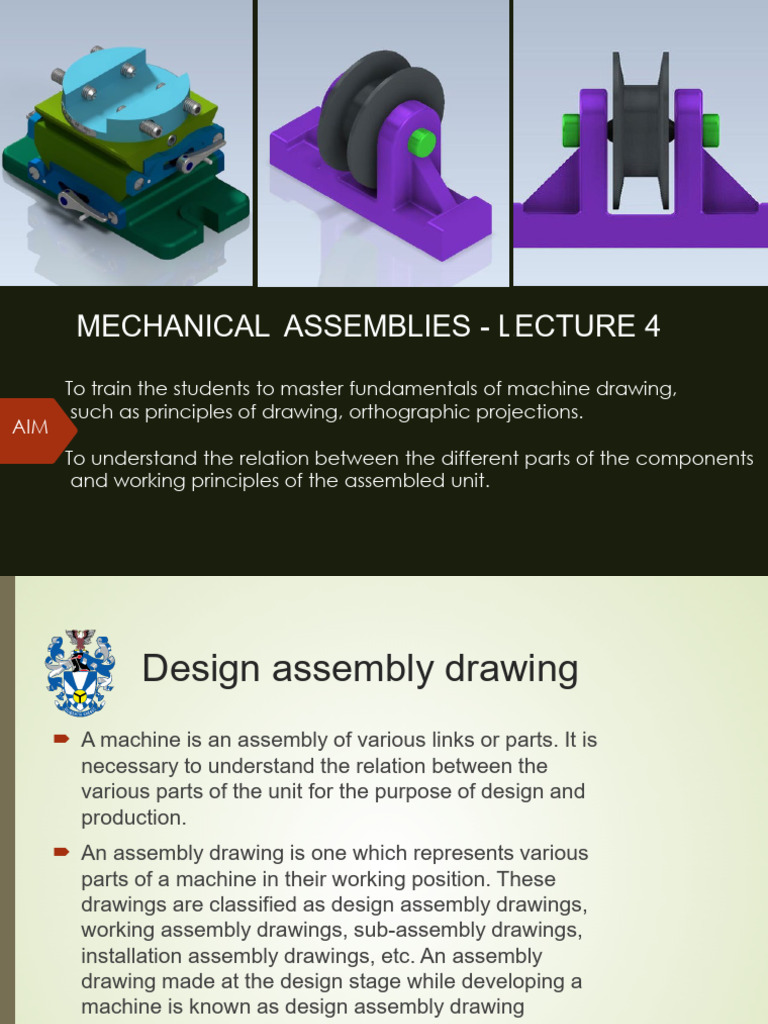 Machine Drawing Fundamentals | PDF | Screw | Mechanical Engineering