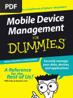 Mobile Device Management For Dummies