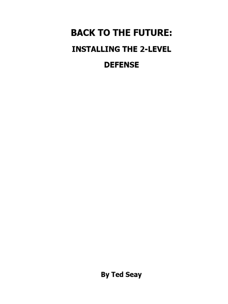 2 Level Defense | PDF