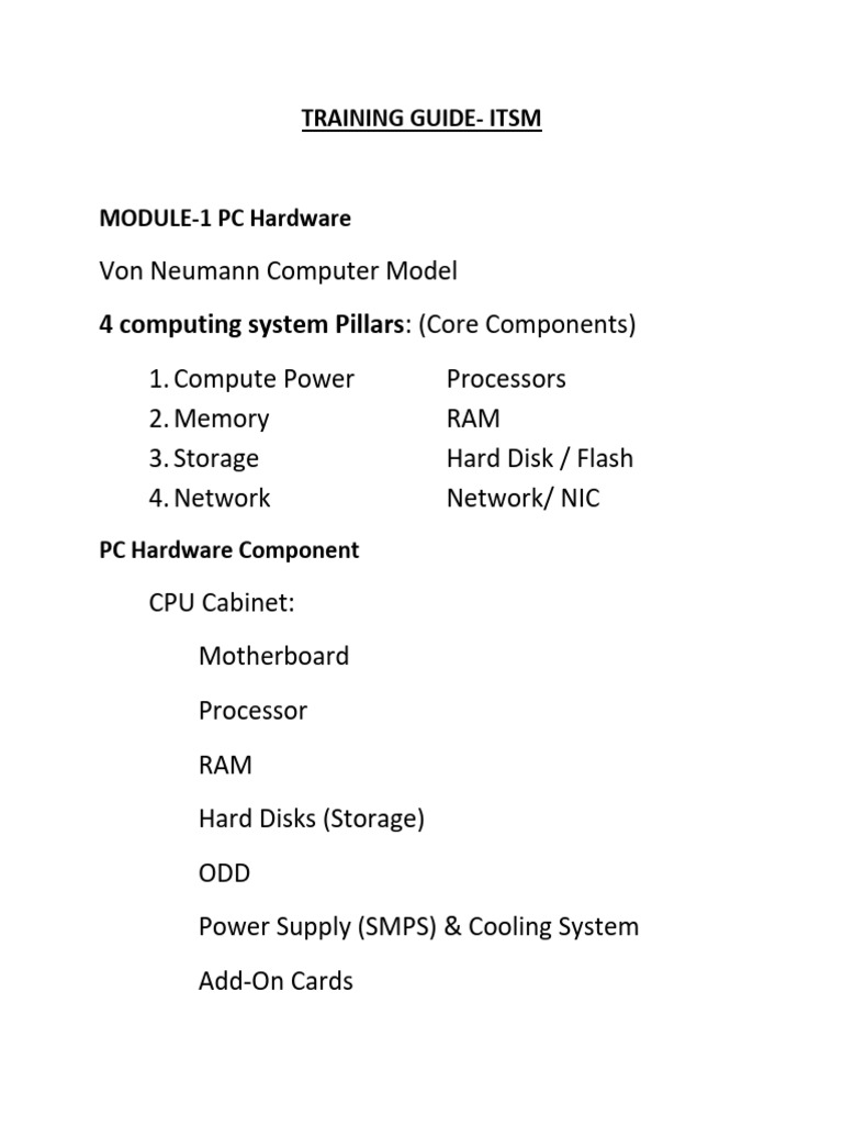 Training Guide | PDF