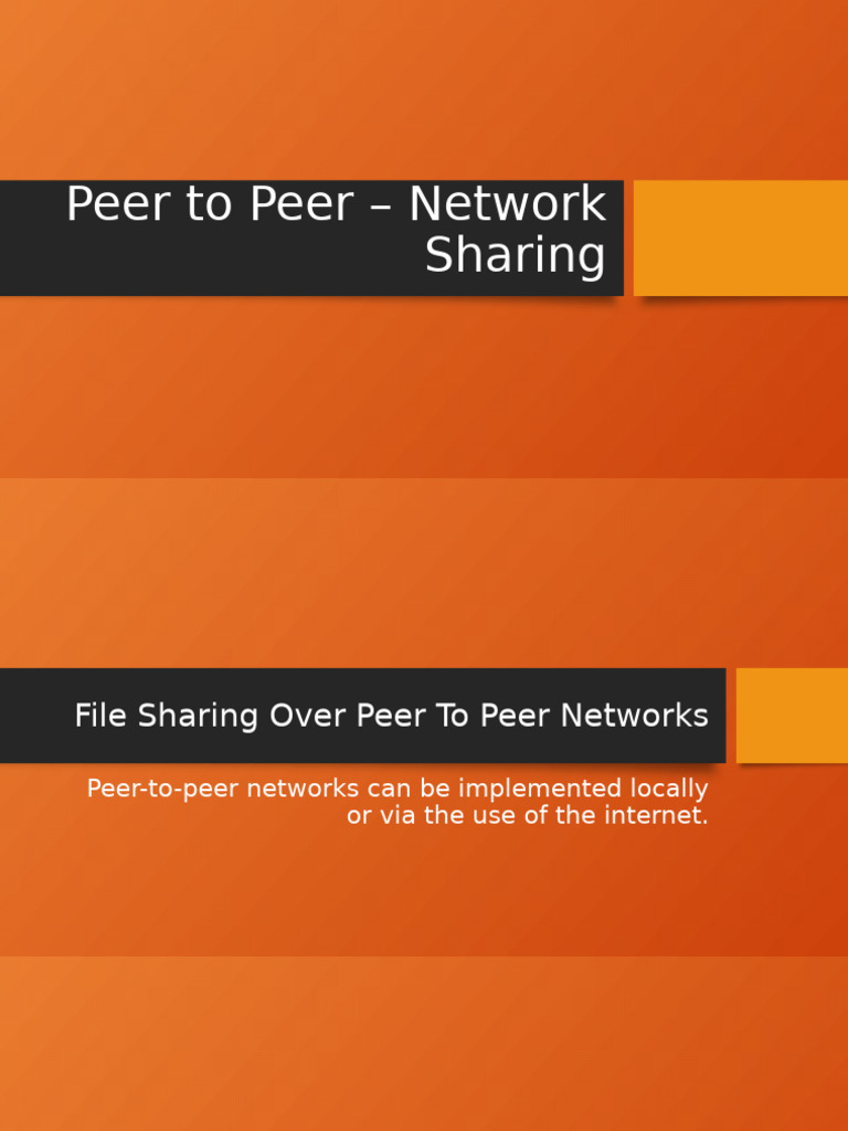 06 lesson 4 peer to peer network sharing pdf directory computing