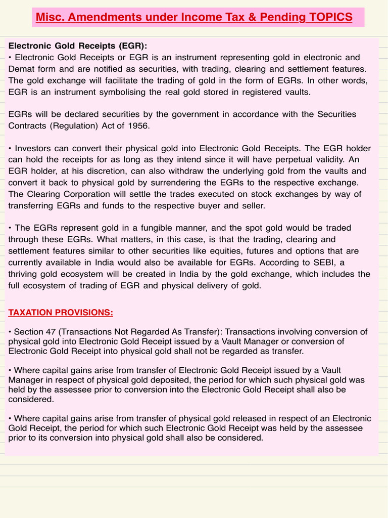 Amendment and Pending Topics | PDF