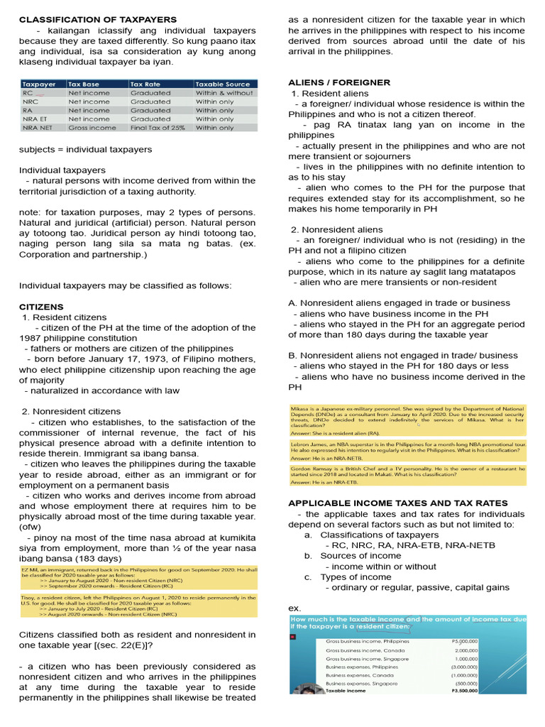 Intax - Indiv | PDF