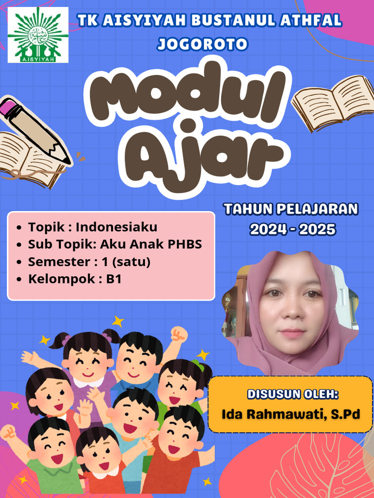 Modul ajar kelompok b ida tema aku anak phbs pdf