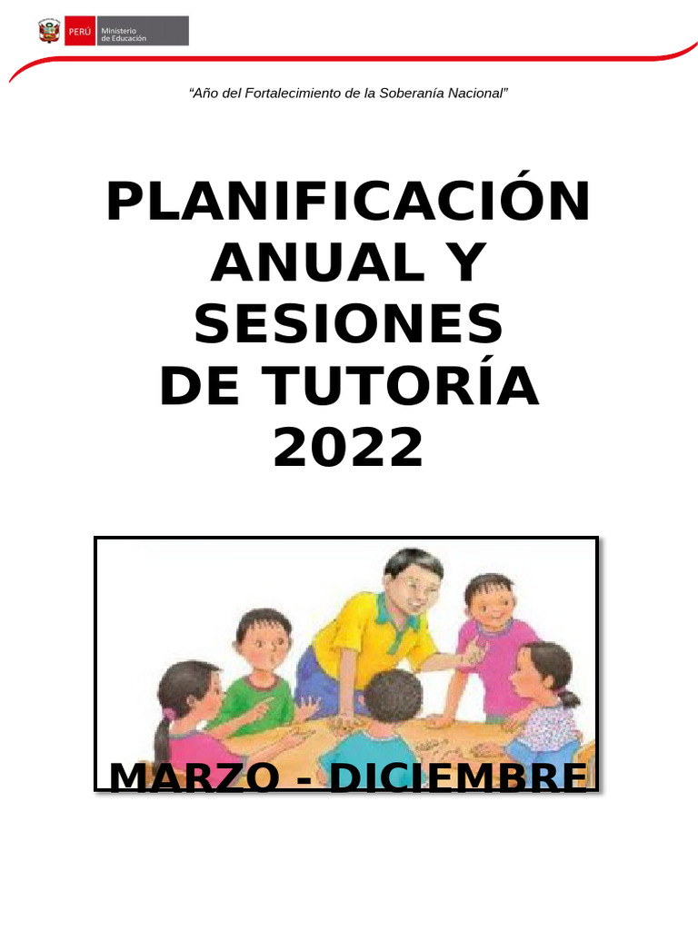 Plan de Tutoria 2023 Herrera | PDF